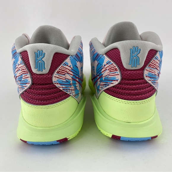 Nike Kyrie Infinity 1 World 1 People Men's Basketball Shoes Sneakers Green Pink - Picture 12 of 12
